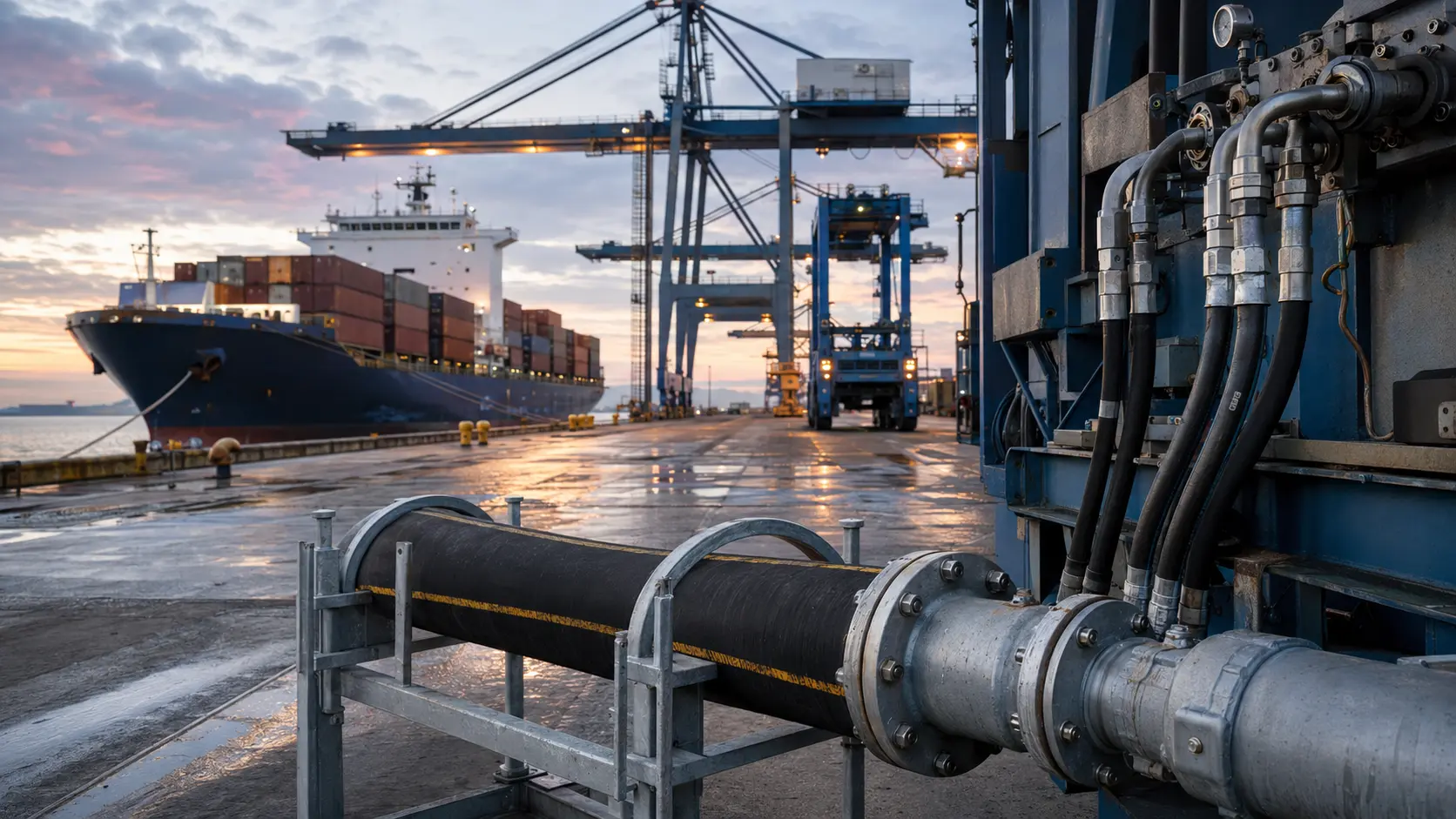 Puertos · INDUSTRIAL · HYDRAULIC
